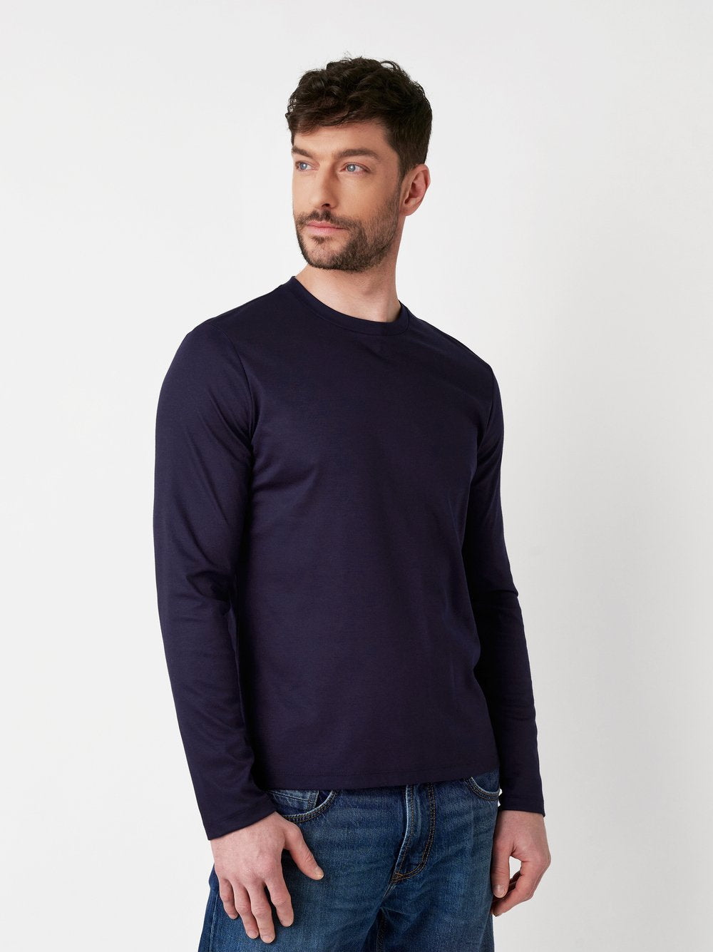 Desoto tshirt long sleeves 53572 kleur navy