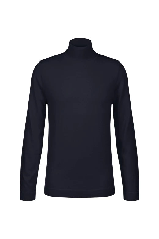 DRYKORN Joey 420002 trui met col kleur blauw 3100