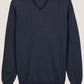 Thomas Maine trui V-hals NOS 81 TM 100 kleur 60 navy