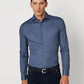 Desoto hemd Luxury Hai 67008 kleur 750 marine twill
