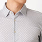 Desoto hemd Casual Kent 98128 kleur 712 grey square and cirkles