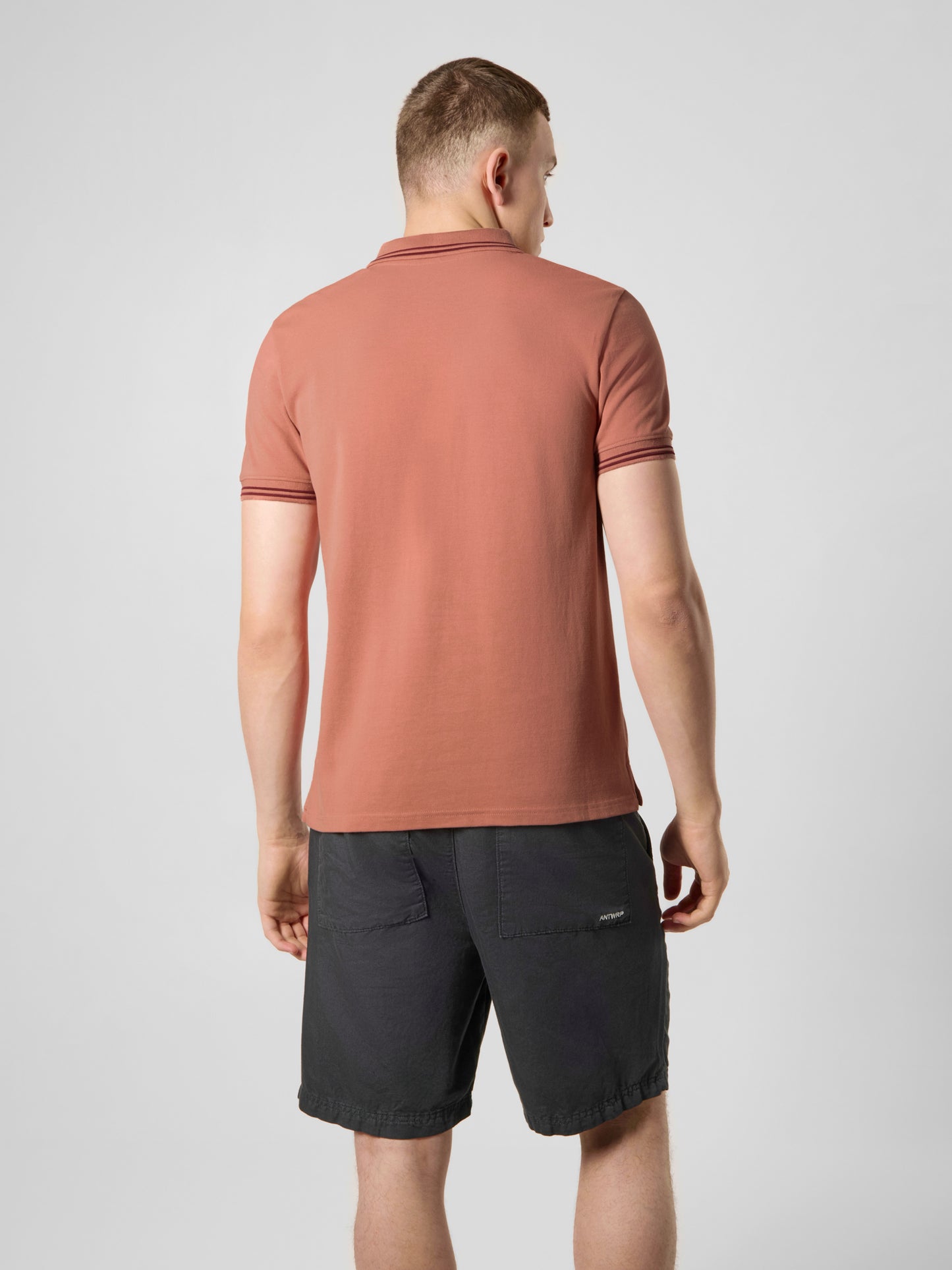 Antwrp polo BP0500 kleur 341 canyon stone