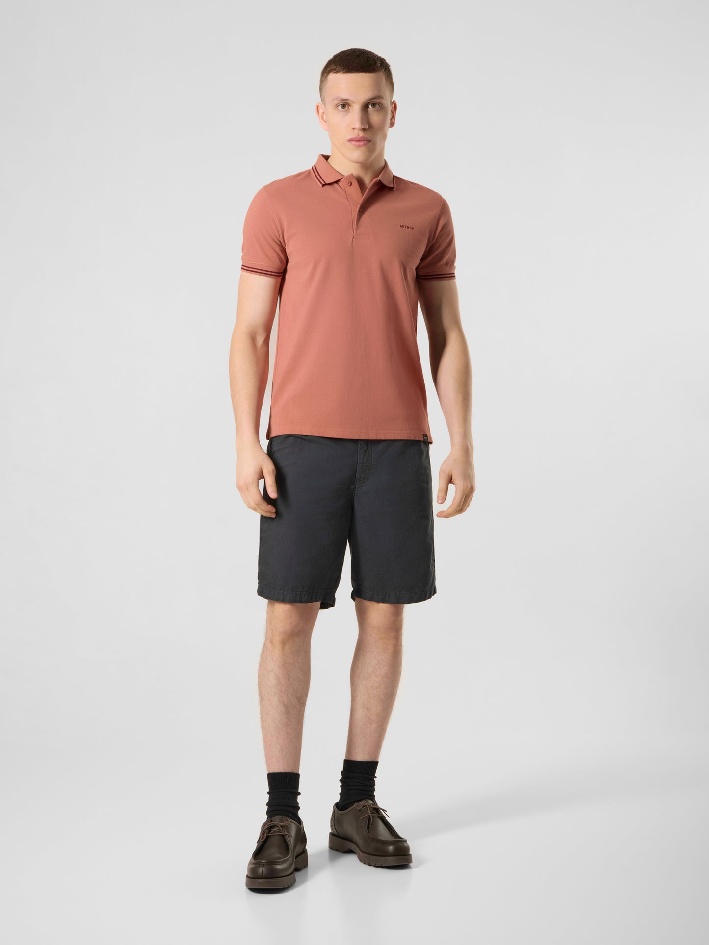 Antwrp polo BP0500 kleur 341 canyon stone