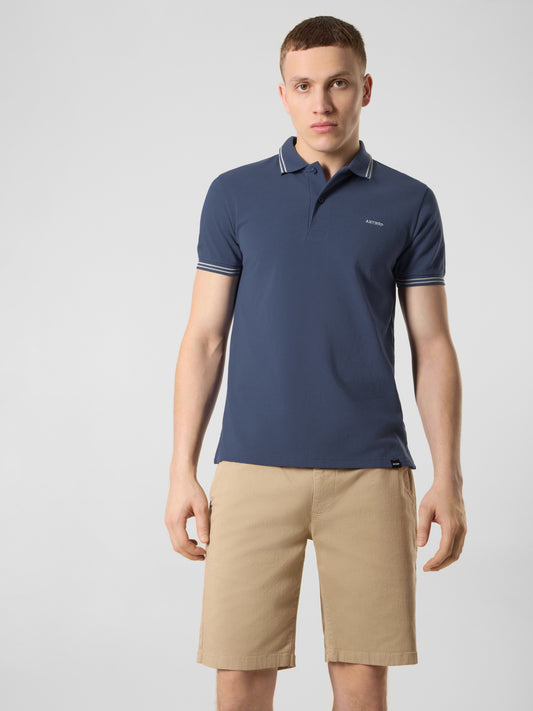 Antwrp polo BP0500 kleur 436 pacific blue