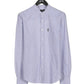 Antwrp BSH 10 C549 kleur 429 MANDARIN COTTON LINEN SHIRT hemd Medium BLUE