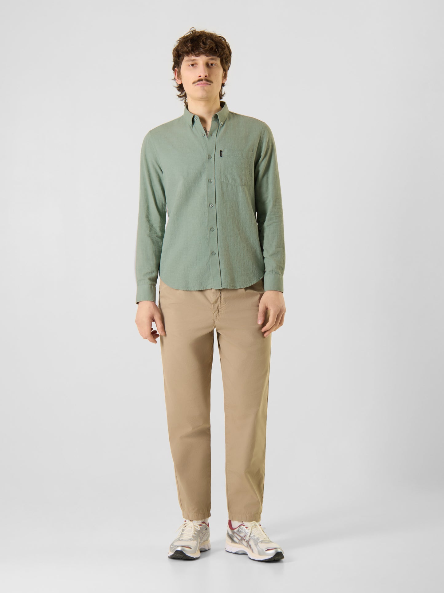 Antwrp hemd BSH 14 C546 kleur 540 green ash