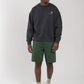 Antwrp BSW 308 kleur 211 Flower logo Sweat - Regular fit sweater Woodland Gray