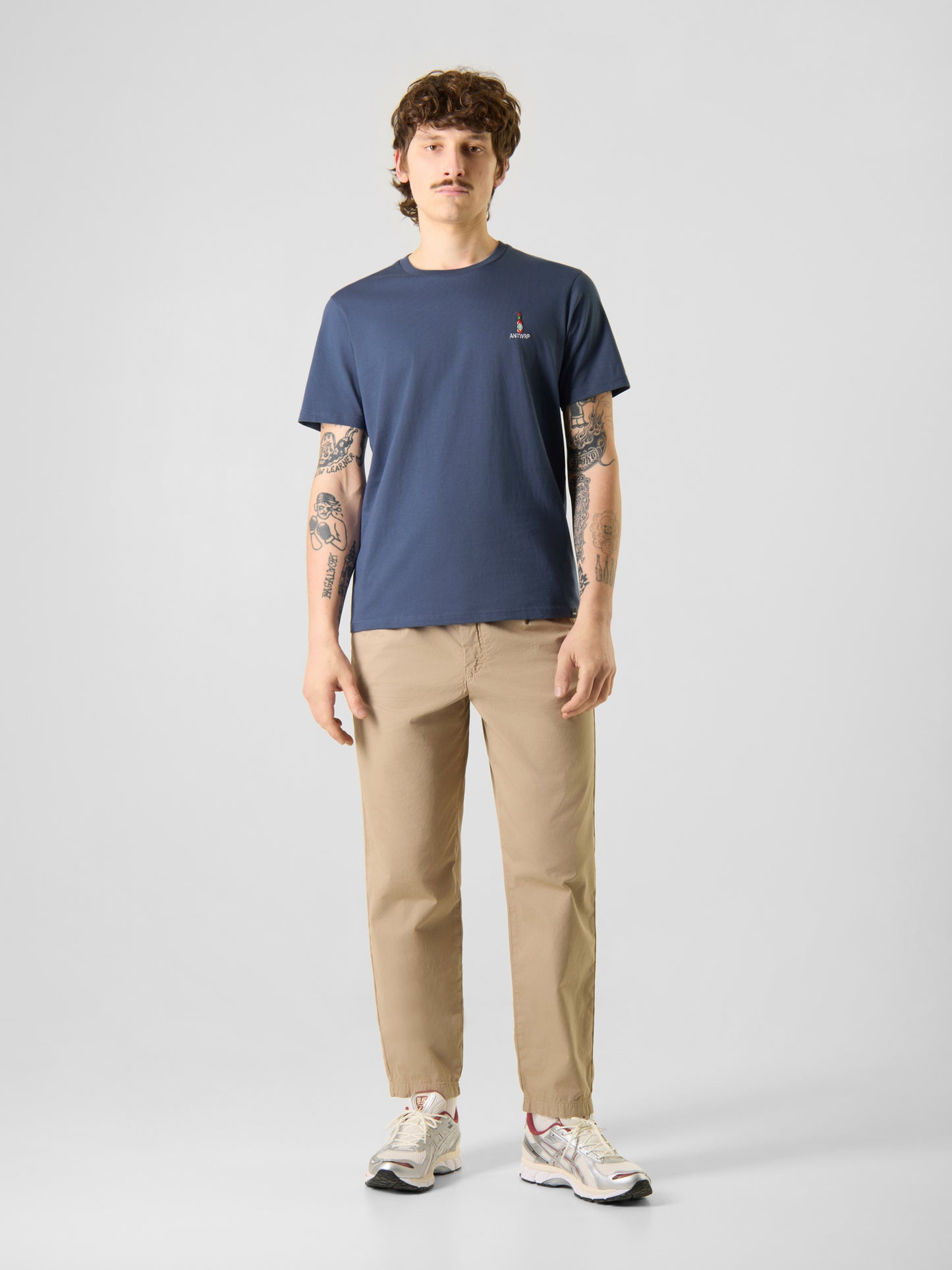 Antwrp Tshirt BTS 515 kleur 436 pacific blue