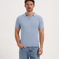 Saint Steve knitted polo Chris kleur true blue