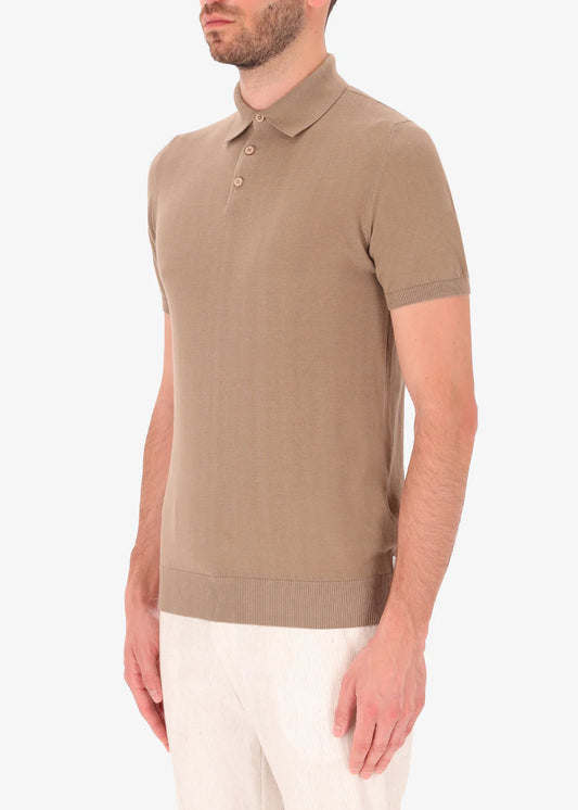 Distretto12 polo Carrara kleur bruin