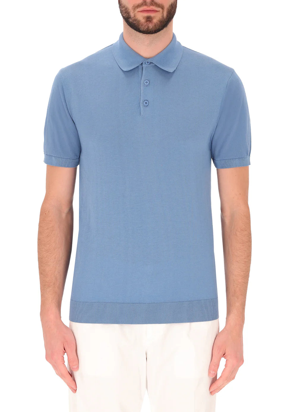 Distretto12 polo Carrara kleur blauw