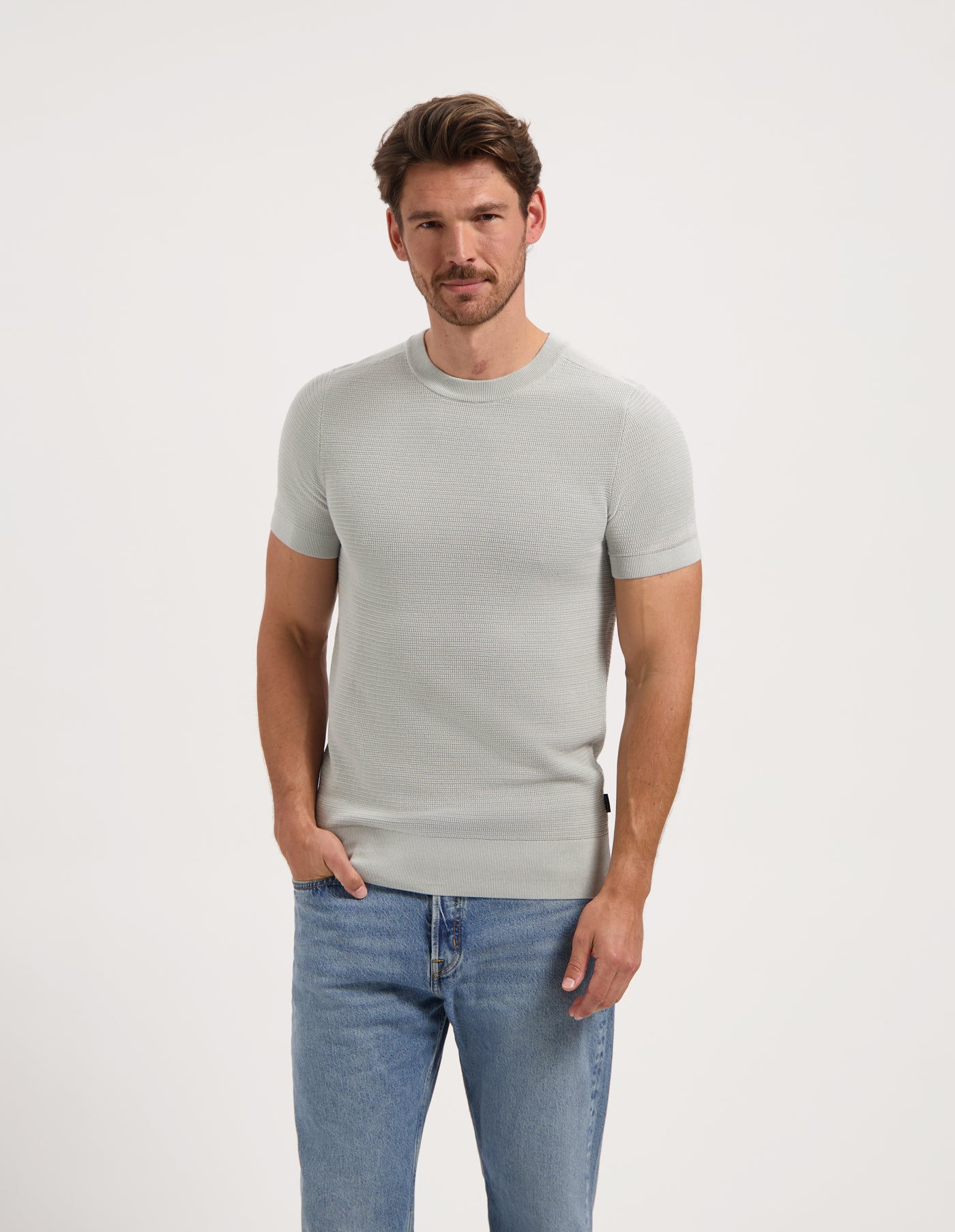 Saint Steve tshirt Hein kleur cool green