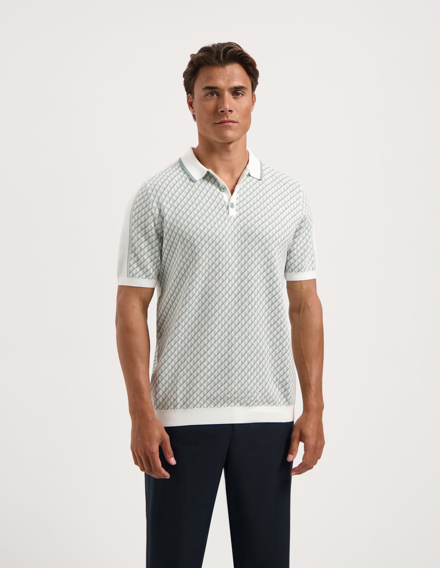 Saint Steve polo Jorg kleur true blue