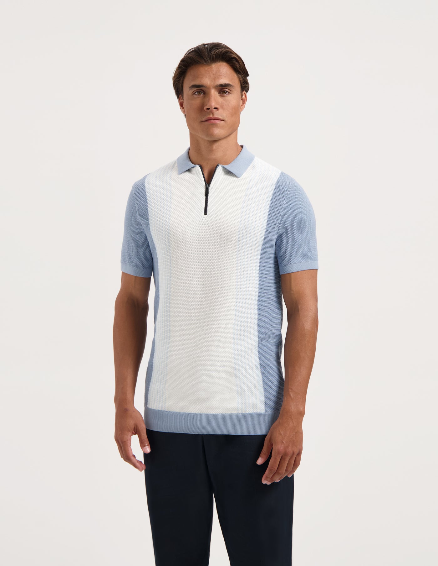 Saint Steve polo Jorg kleur true blue