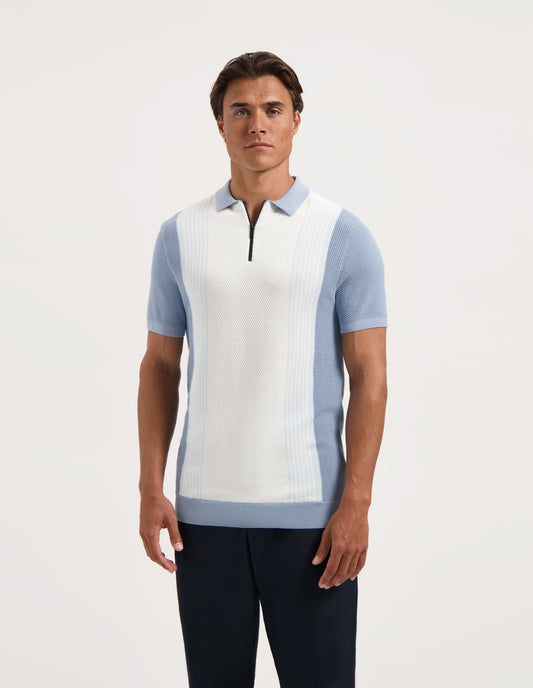 Saint Steve polo Jorg kleur true blue