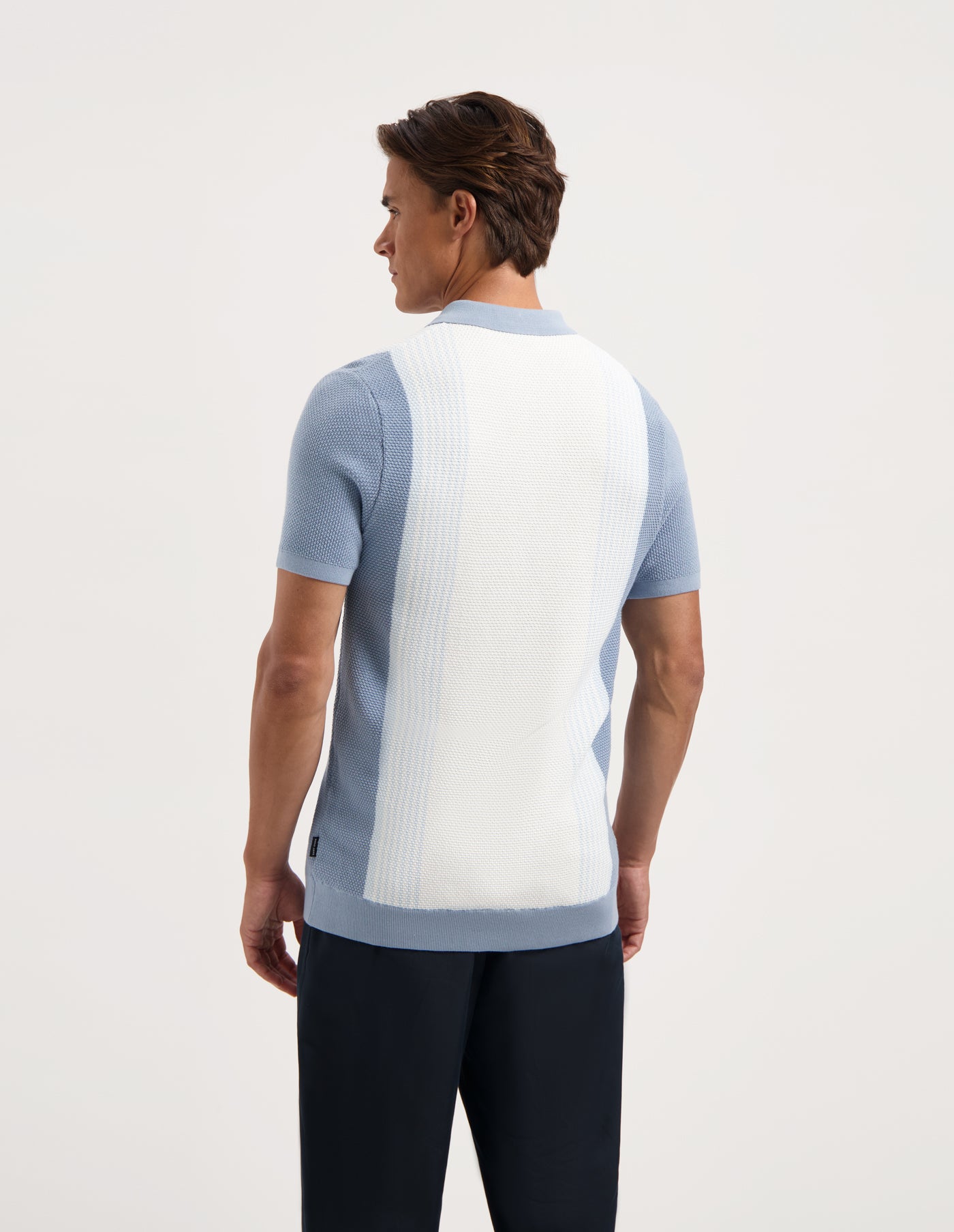 Saint Steve polo Jorg kleur true blue