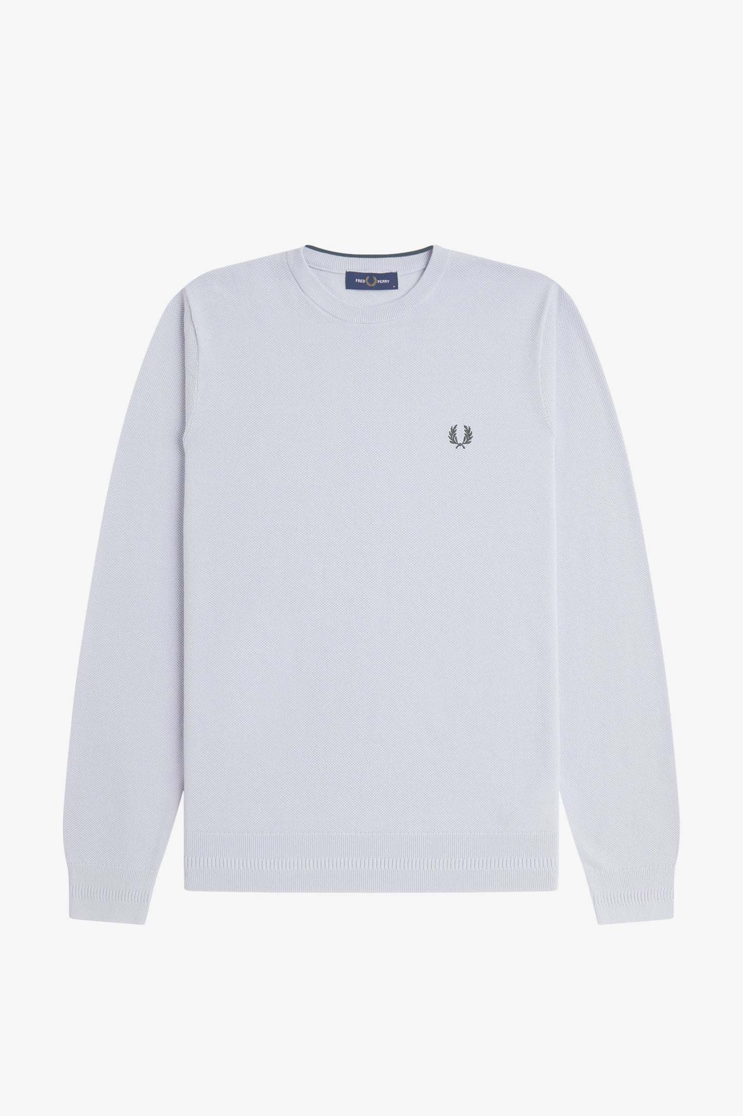 Fred Perry pull K 1309 kleur 28A lichtblauw