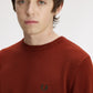 Fred Perry pull K 1309 kleur 28C Brandy