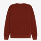 Fred Perry pull K 1309 kleur 28C Brandy