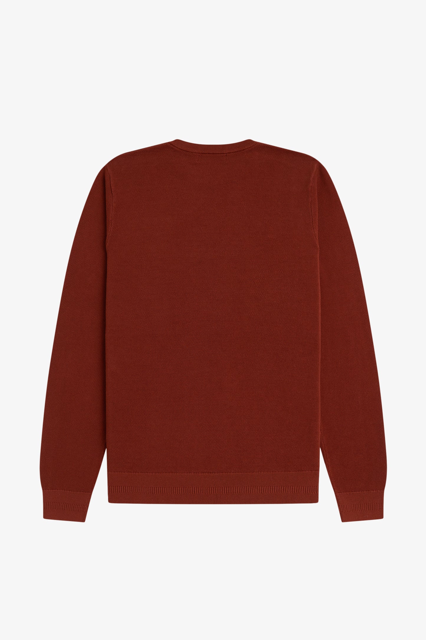 Fred Perry pull K 1309 kleur 28C Brandy