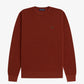 Fred Perry pull K 1309 kleur 28C Brandy