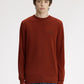 Fred Perry pull K 1309 kleur 28C Brandy