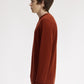 Fred Perry pull K 1309 kleur 28C Brandy