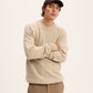 The Goodpeople trui Kiosk kleur 3101 beige melange