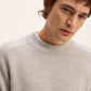 The Goodpeople trui Kiosk kleur 2201 grey melange