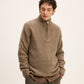 The Goodpeople trui KOMFY kleur 3205 mid brown