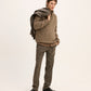The Goodpeople trui KOMFY kleur 3205 mid brown