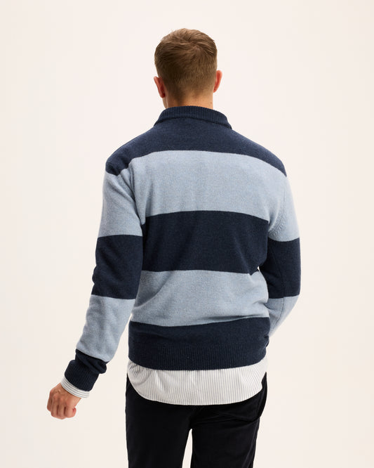 The Goodpeople trui KYLO kleur 7400 blue