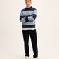 The Goodpeople trui KYLO kleur 7400 blue