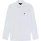 Lyle & Scott Cotton Linen Button Down Shirt hemd LW 2004 626 White