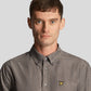 Lyle & Scott Cotton Linen Button Down Shirt hemd LW 2004 Z271 Dark Navy