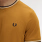 Fred Perry tshirt M 1588 kleur V46 caramel