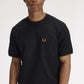 Fred Perry tshirt M 2395 kleur 102 black