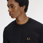 Fred Perry tshirt M 2395 kleur 102 black