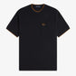 Fred Perry tshirt M 2395 kleur 102 black