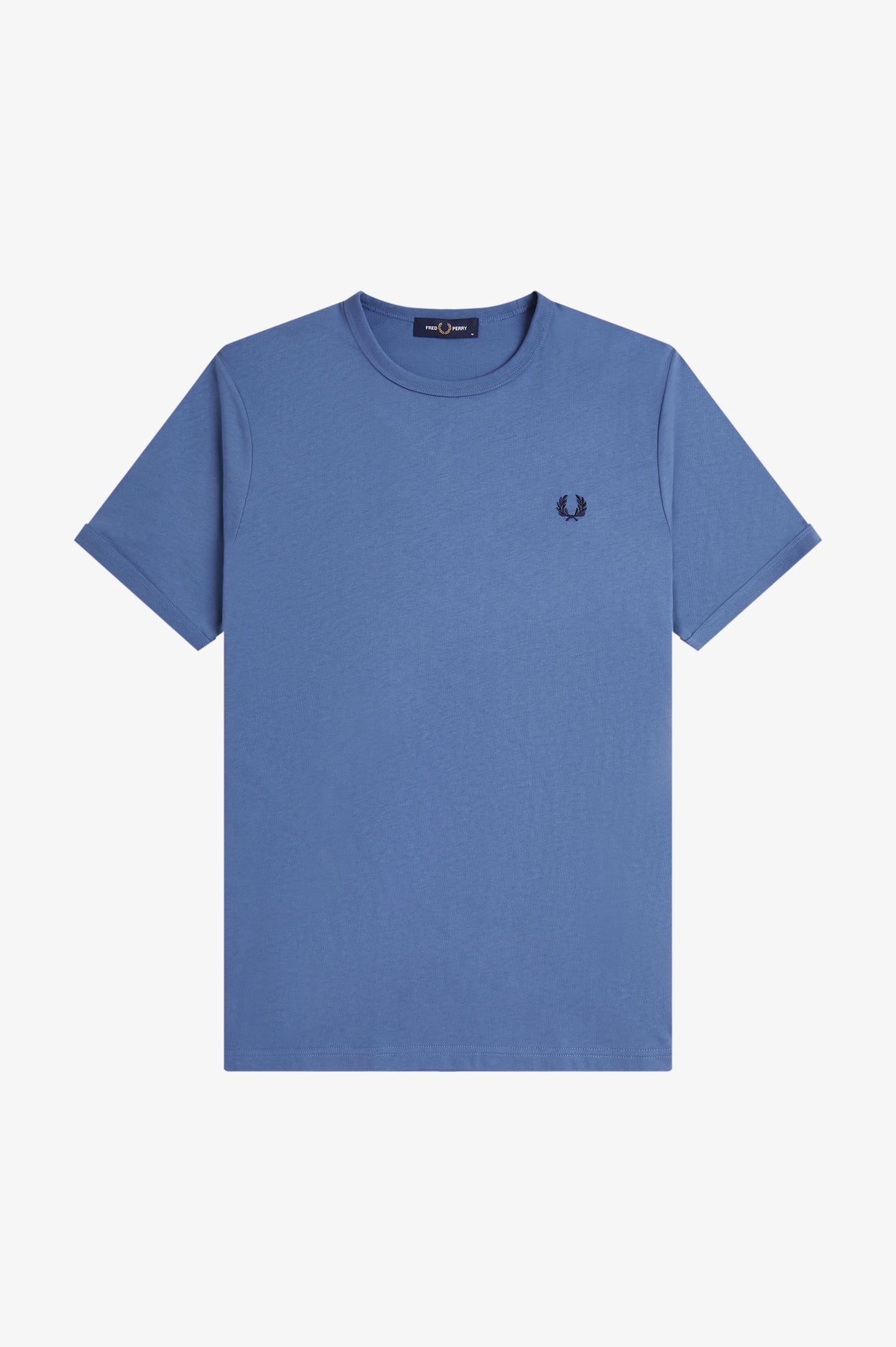 Fred Perry tshirt M 3519 kleur 27A ace blue