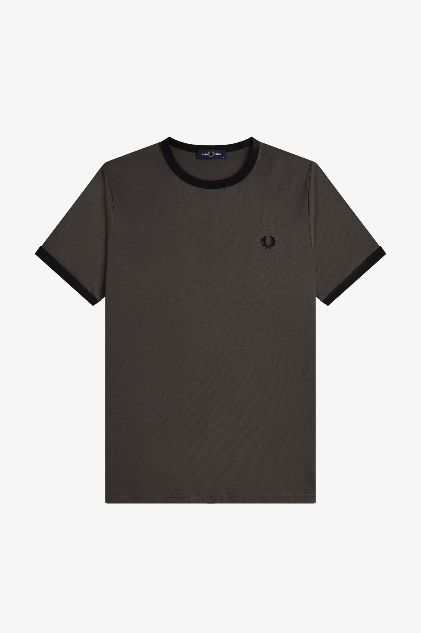 Fred Perry tshirt M 3519 kleur U70 greenblack