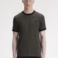 Fred Perry tshirt M 3519 kleur U70 greenblack