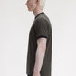 Fred Perry tshirt M 3519 kleur U70 greenblack