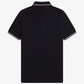 Fred Perry polo M 3600 knitted polo kleur 10B black