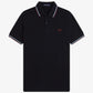 Fred Perry polo M 3600 knitted polo kleur 10B black