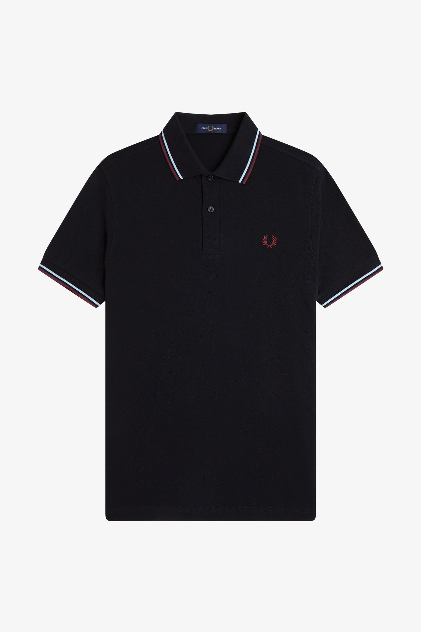 Fred Perry polo M 3600 knitted polo kleur 10B black