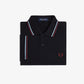 Fred Perry polo M 3600 knitted polo kleur 10B black