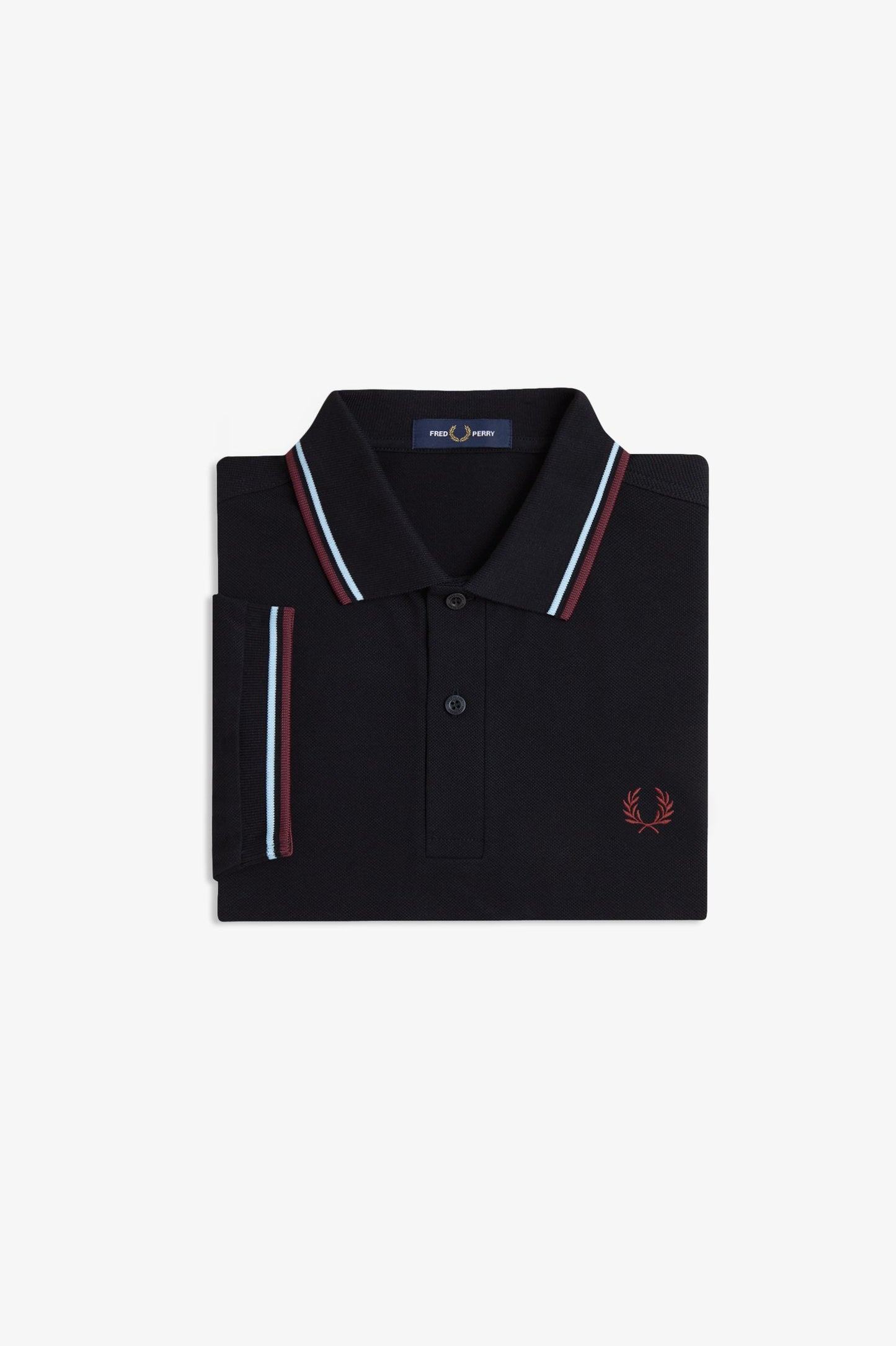 Fred Perry polo M 3600 knitted polo kleur 10B black