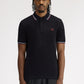 Fred Perry polo M 3600 knitted polo kleur 10B black