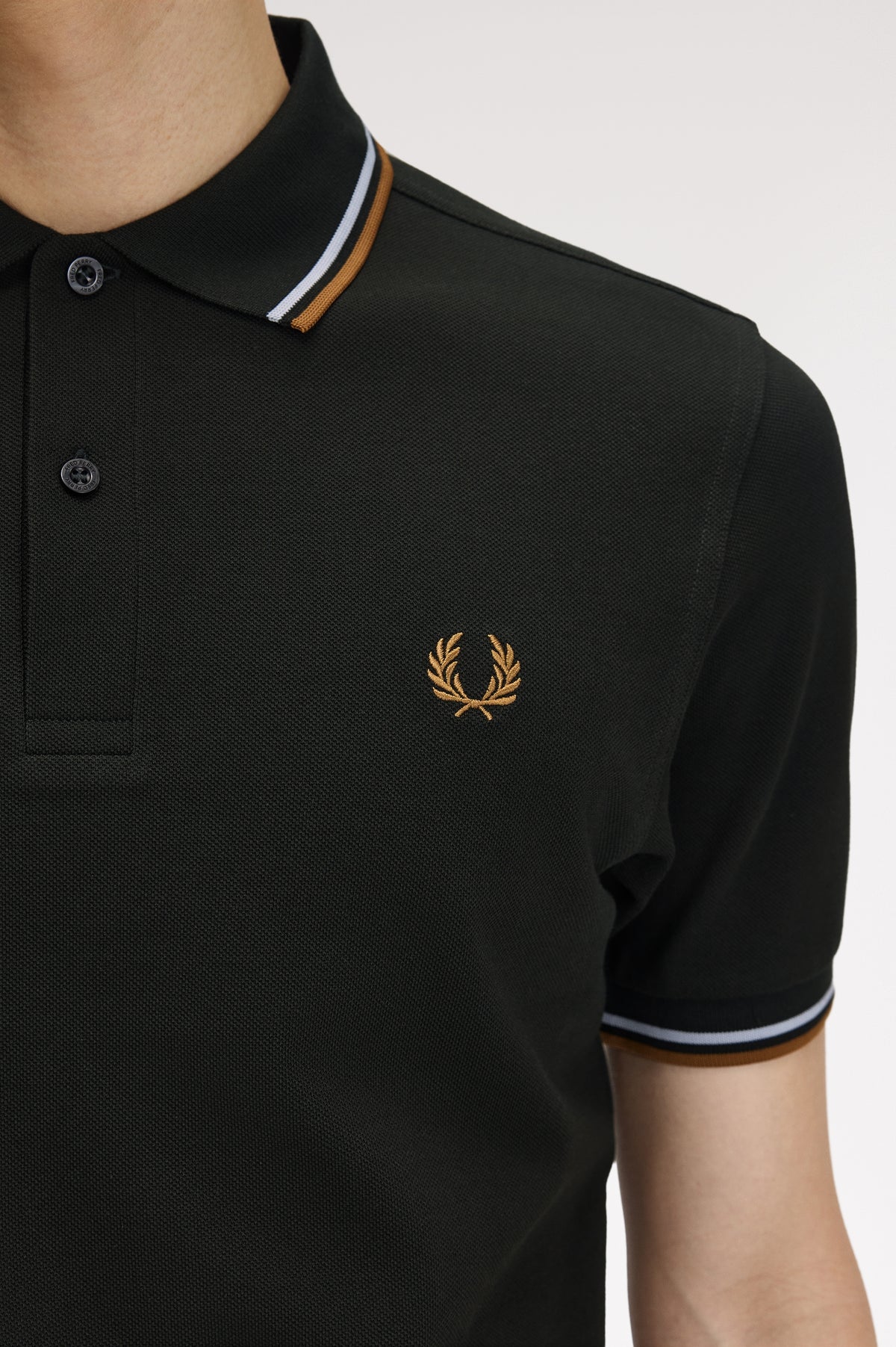 Fred Perry polo M 3600 knitted polo kleur 78C